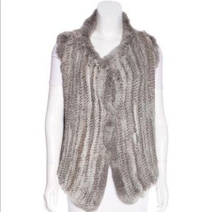 Joie Rabbit Fur Vest